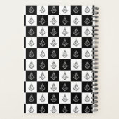 Freemason Checkered Pattern Planner (Achterkant)