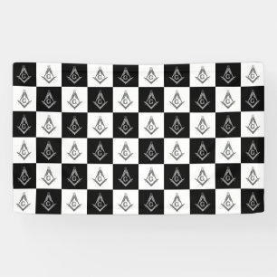 Freemason Checkered Pattern Spandoek