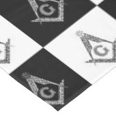 Freemason Checkered Pattern Tafelkleed (Gekanteld)
