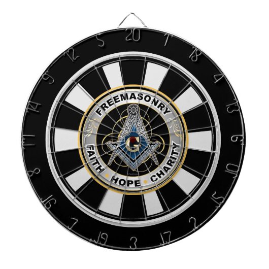 Freemason Dartbord (Voorkant)
