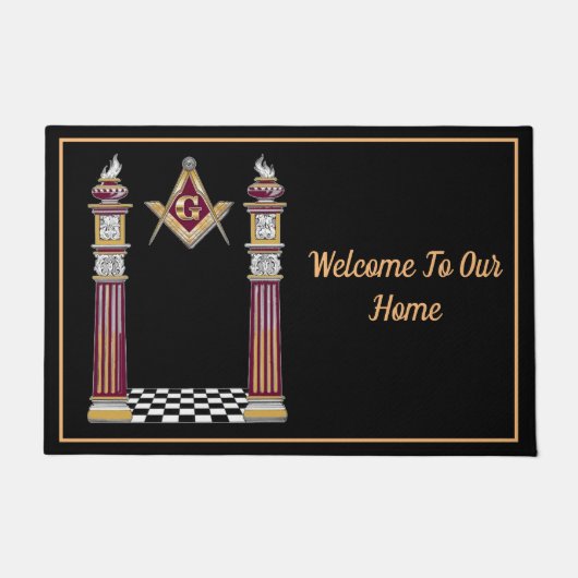 Freemason Deurmat (Voorkant)