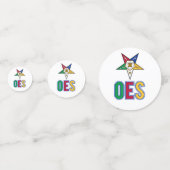 Freemason & Eastern Star Confetti (Achterkanten)