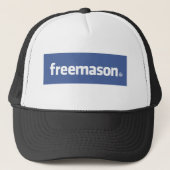 Freemason, Facebook-stijl logo met kleine S&C Trucker Pet (Voorkant)