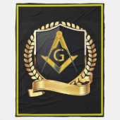 Freemason Fleece Blanket Deken (Voorkant)