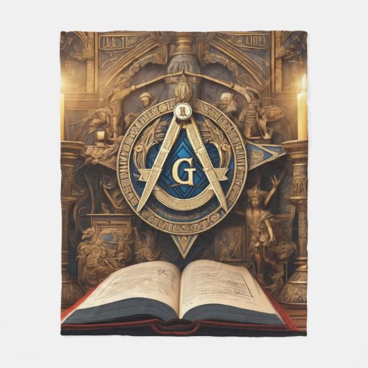 Freemason Fleece Deken (Voorkant)