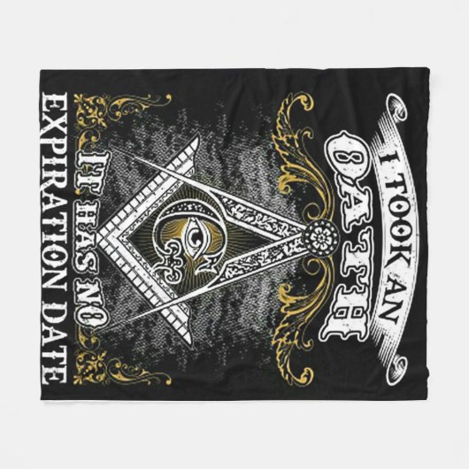 Freemason Fleece Deken (Voorkant (Horizontaal))