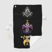 Freemason Golfhanddoek (Insitu)