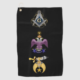 Freemason Golfhanddoek