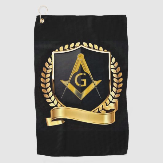 Freemason Golfhanddoek (Voorkant)