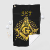 Freemason Golfhanddoek (Insitu)