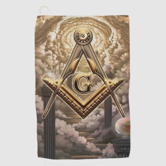 Freemason Golfhanddoek (Voorkant)