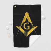 Freemason Golfhanddoek (Insitu)