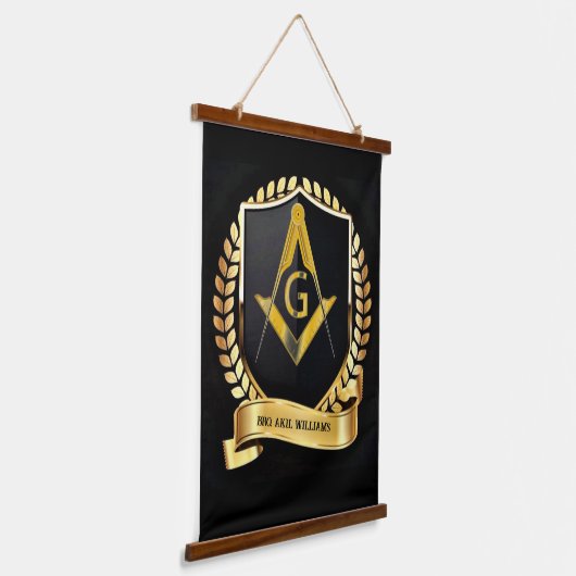 Freemason Hangend Wandkleed (Gebogen)