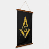 Freemason Hangend Wandkleed (Gebogen)