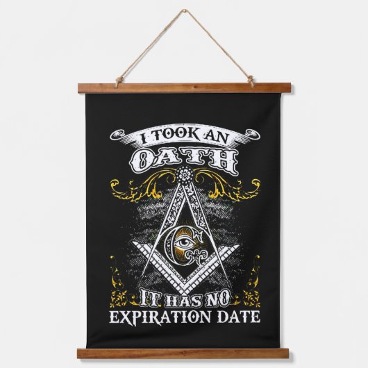 Freemason Hanging Tapestry Hangend Wandkleed (Voorkant)