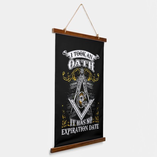 Freemason Hanging Tapestry Hangend Wandkleed (Gebogen)