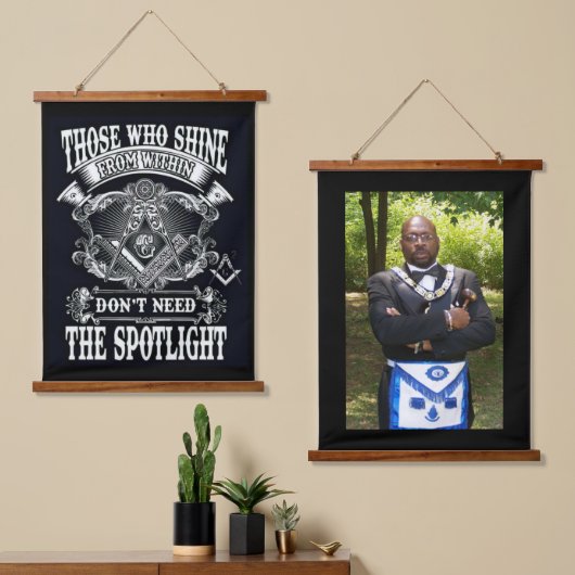 Freemason Hanging Tapestry Hangend Wandkleed (Asymmetrisch)