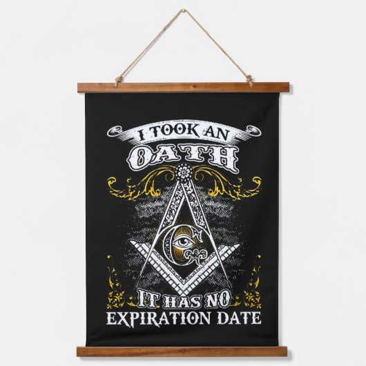 Freemason Hanging Tapestry Hangend Wandkleed (Voorkant)
