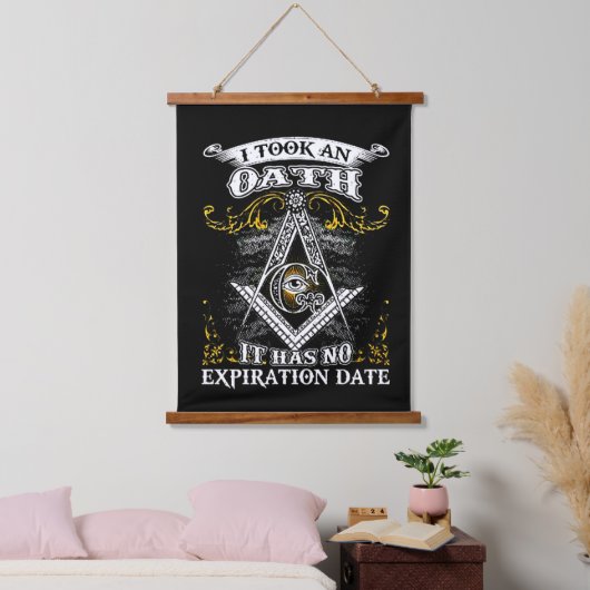 Freemason Hanging Tapestry Hangend Wandkleed (Slaapkamer)