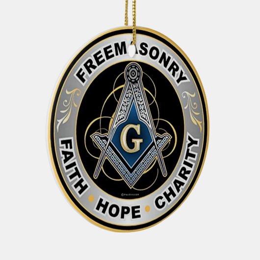 Freemason Keramisch Ornament (Rechts)