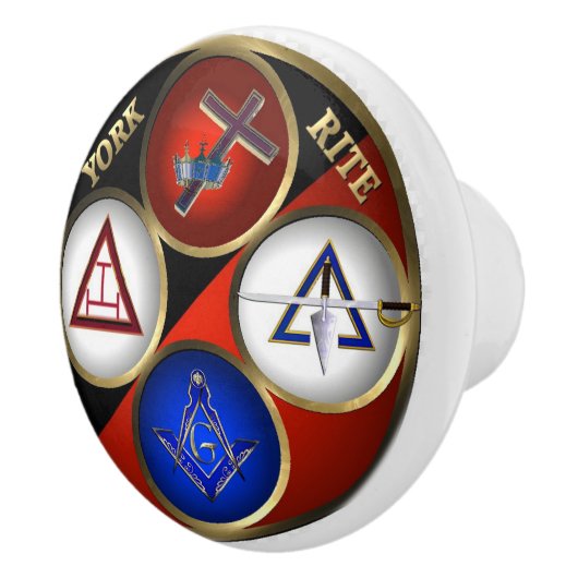 Freemason Keramische Knop (Rechts)