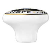 Freemason Keramische Knop (Zijkant)