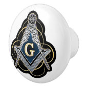 Freemason Keramische Knop (Rechts)