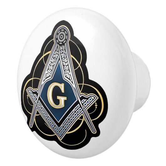 Freemason Keramische Knop (Rechts)
