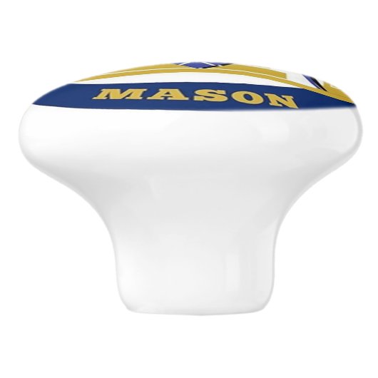 Freemason Keramische Knop (Zijkant)