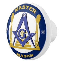 Freemason Keramische Knop