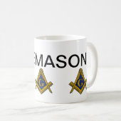 Freemason Koffiemok (Voorkant rechts)