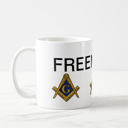 Freemason Koffiemok (Links)