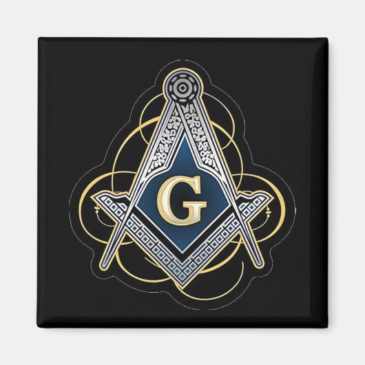 Freemason Magneet (Voorkant)