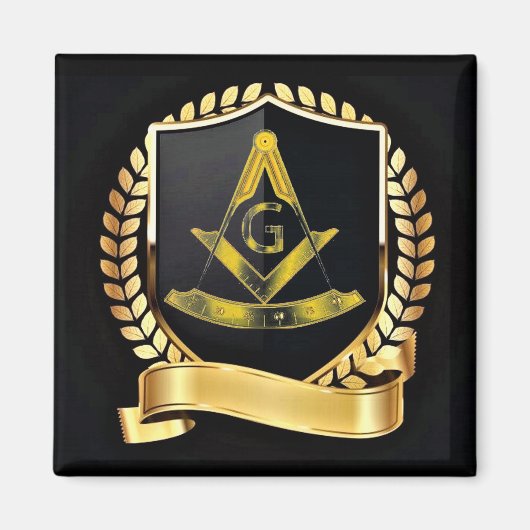 Freemason Magneet (Voorkant)