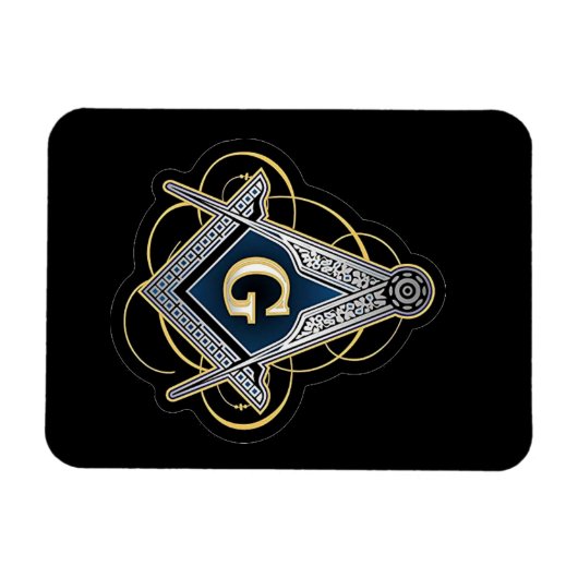 Freemason Magnet Magneet (Horizontaal)