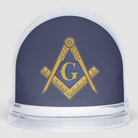 Freemason Masonic Christmas gifts Sneeuwbol (Voorkant)