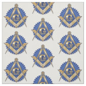 Freemason Masonic Fabric Blue Lodge Stof (Swatch)