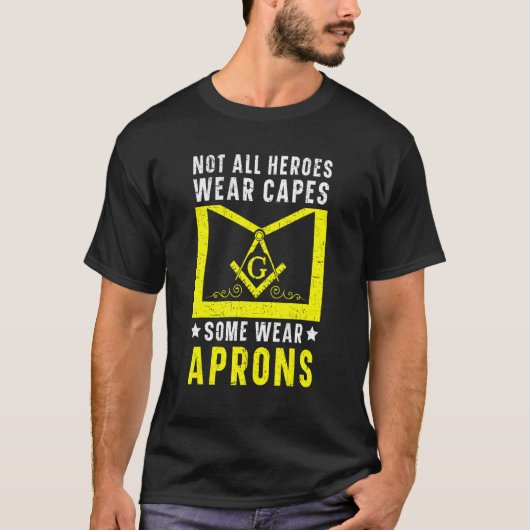 Freemason Masonic Fraternal Freemasonry Square Com T-shirt (Voorkant)