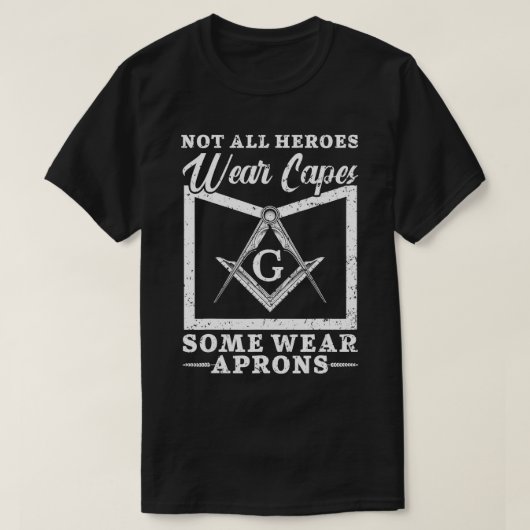 Freemason Masonic Fraternal Freemasonry Square Com T-shirt (Design voorkant)