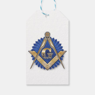Freemason Masonic Gift Labels Blue Lodge Cadeaulabel