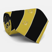 Freemason Masonic Lodge Attire Stripe Stropdas (Opgerold)