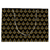 Freemason Masonic Square and Compass Freemasonry Groot Cadeauzakje (Achterkant)