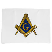 Freemason Masonic Square and Compass Freemasonry Groot Cadeauzakje (Voorkant)