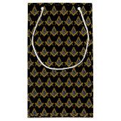 Freemason Masonic Square and Compass Freemasonry Klein Cadeauzakje (Achterkant)