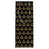 Freemason Masonic Square and Compass Freemasonry Wijn Cadeautas (Achterkant)