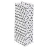 Freemason Masonic Square and Compass Freemasonry Wijn Cadeautas (Voorkant Gekanteld)