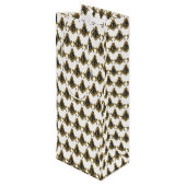 Freemason Masonic Square and Compass Freemasonry Wijn Cadeautas (Achterkant Gekanteld)