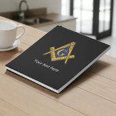 Freemason Masonic Square Compass Notitieblok