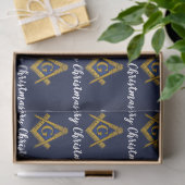 Freemason Masonic Square Freemasonry Christmas  Tissuepapier (Geschenk)