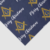 Freemason Masonic Square Freemasonry Christmas  Tissuepapier (Detail)